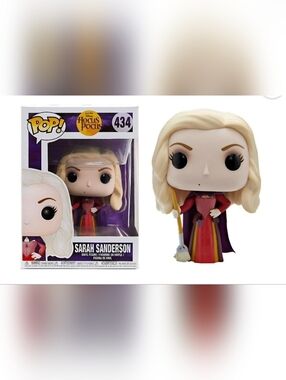 Funko Pop! Hocus Pocus Sarah Sanderson - Vinyl Figure Purple & Pink Outfit #434